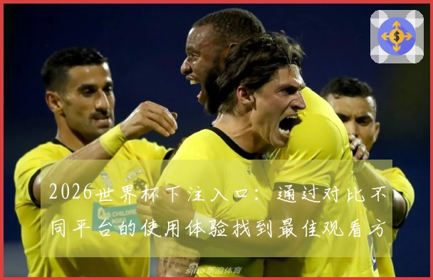 2026世界杯下注入口：通过对比不同平台的使用体验找到最佳观看方式